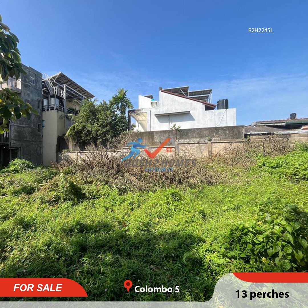 Bare Land for Sale at Colombo 5