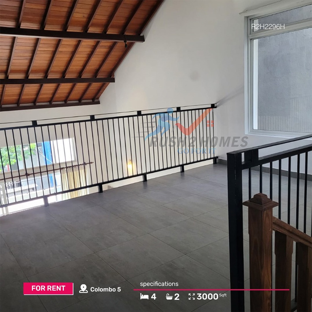 Luxury Modern House for rent in Colombo 5