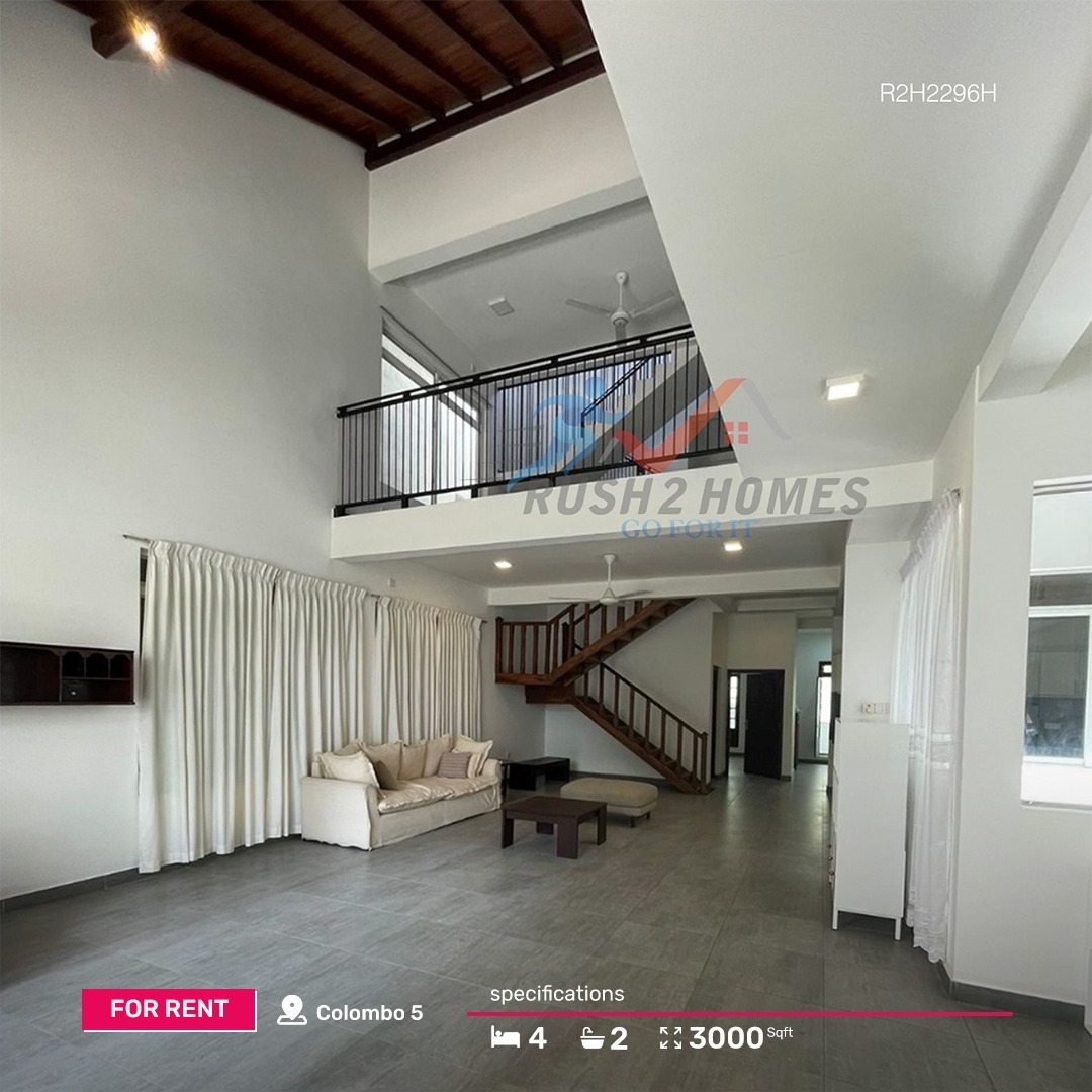 Luxury Modern House for rent in Colombo 5