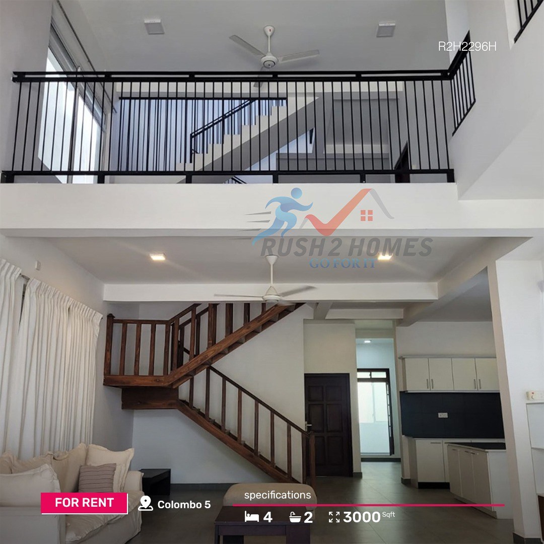 Luxury Modern House for rent in Colombo 5