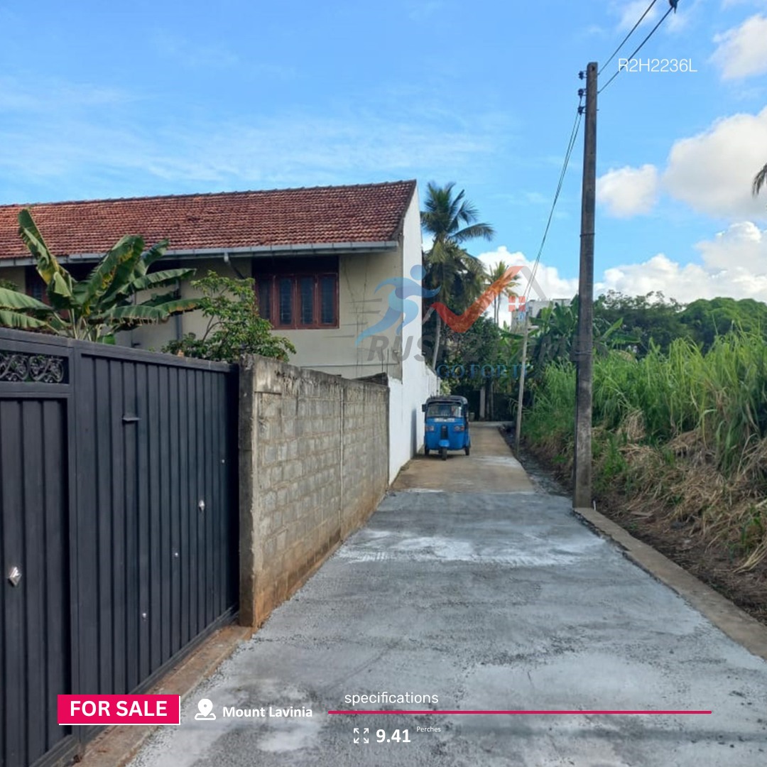 Land for Sale in Mt.Lavinia