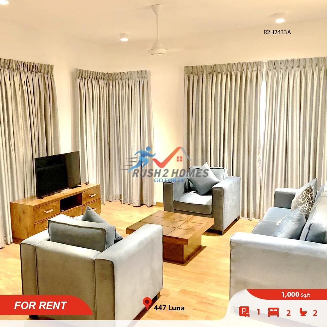 Furnished Luxury Apartment for Rent at 447 Luna, Colombo 02