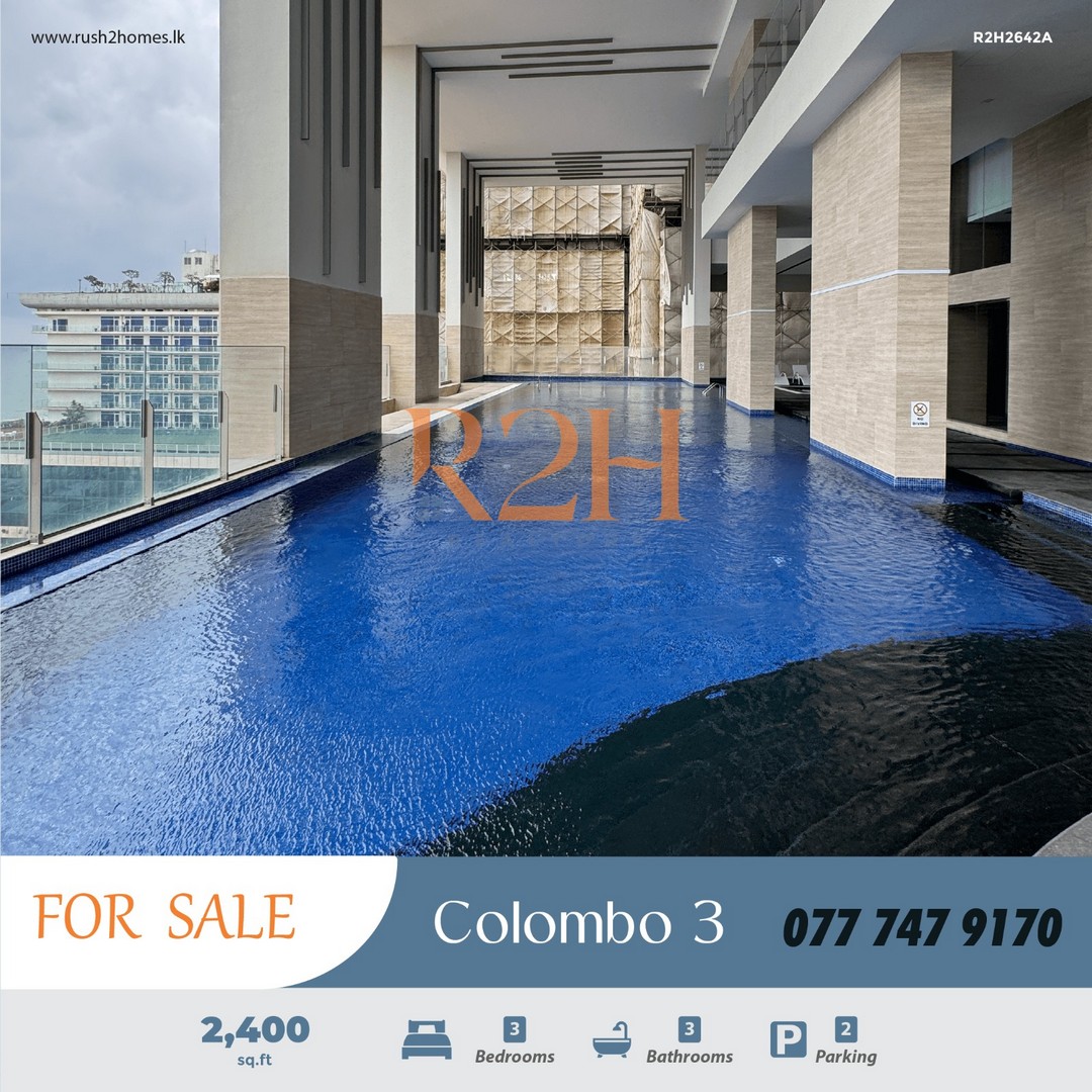 3-Bedroom Apartment for Sale at 606 The Address, Colombo 03 