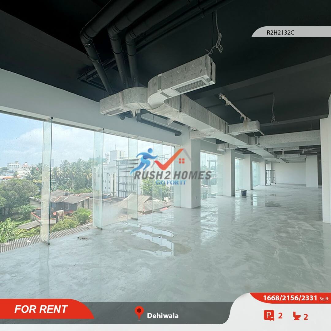 Commercial Space for Rent in Dehiwala | Facing Galle Road with Multiple Commercial Spaces