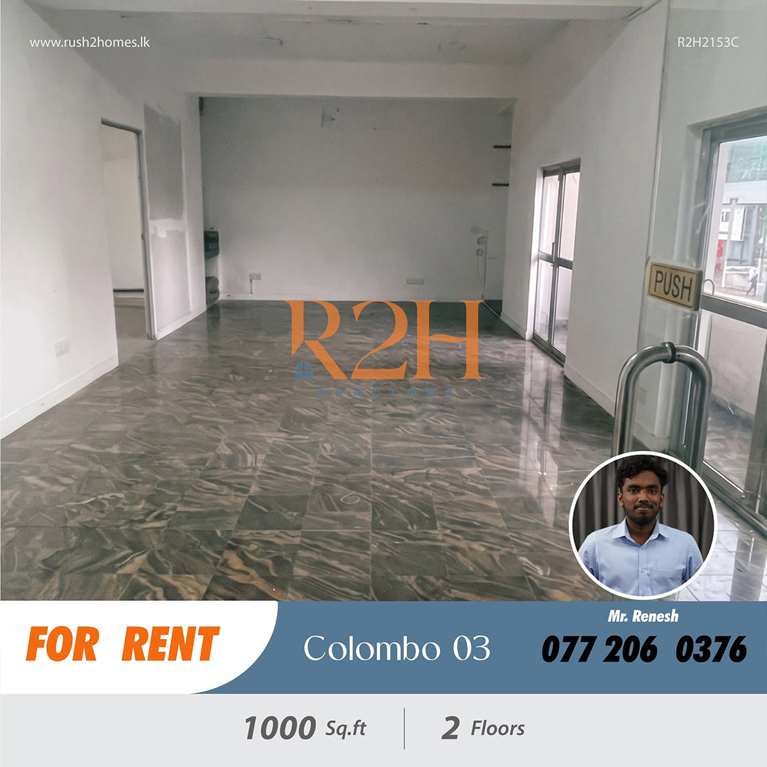 Office Space for Rent in Colombo 03 
