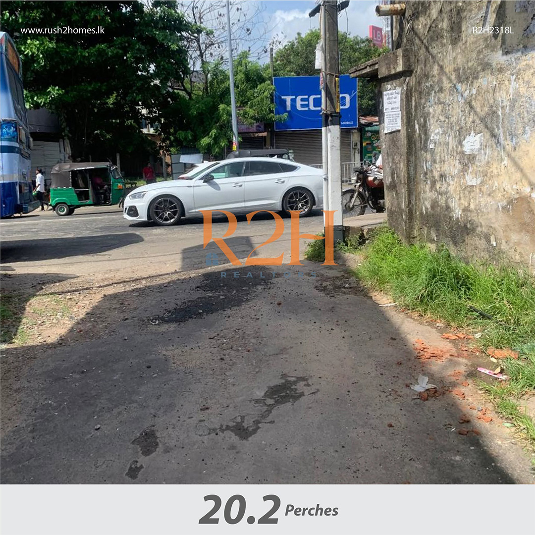 Bare Land for Sale – Nawala Road, Nugegoda 