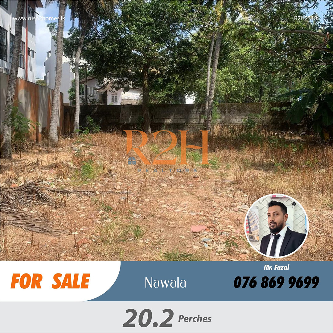 Bare Land for Sale – Nawala Road, Nugegoda 