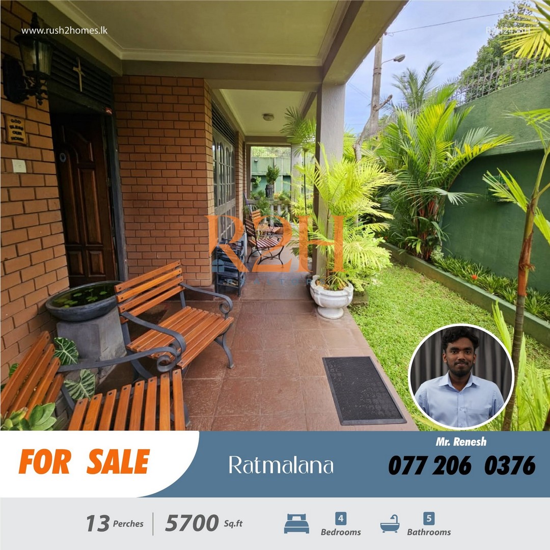 2-Storey House for Sale in Ratmalana
